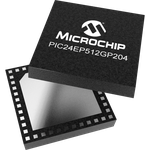 MCU 16-bit PIC 512KB Flash 3.3V 44-Pin VTLA EP Tube