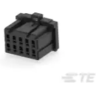 TE Connectivity-1-1827864-5 Custodia filo connettore dedicato Conn Housing RCP 10 POS 2.5mm Crimp ST Cable Mount Black Bag