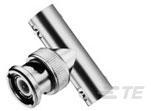 TE Connectivity-5413592-9 射频连接器 Conn BNC Adapter 50Ohm T Style Cable Mount PL/(2)RCP Gold Carton