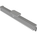 Conn Socket Strip SKT 72 POS 1.27mm Solder ST SMD TIGER EYE™ Bulk