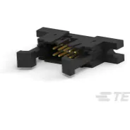 TE Connectivity-1-111506-6 Steckverbinderleisten und Leiterplattenbuchsen Conn Ejector Header HDR 10 POS 2.54mm IDT RA Cable Mount Tray