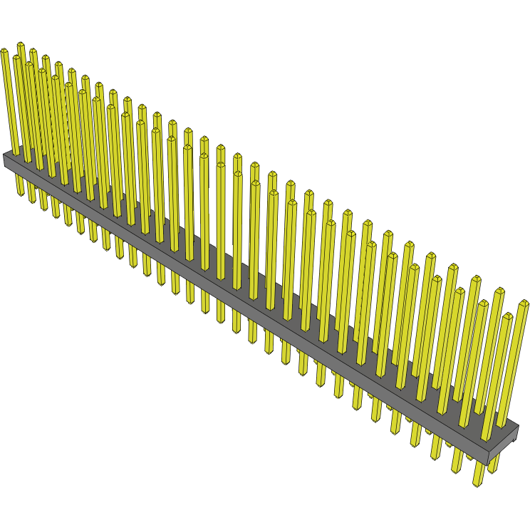 Samtec-MTMM-130-13-G-D-472 Steckverbinderleisten und Leiterplattenbuchsen Conn Unshrouded Header HDR 60 POS 2mm Solder ST Top Entry Thru-Hole Bulk