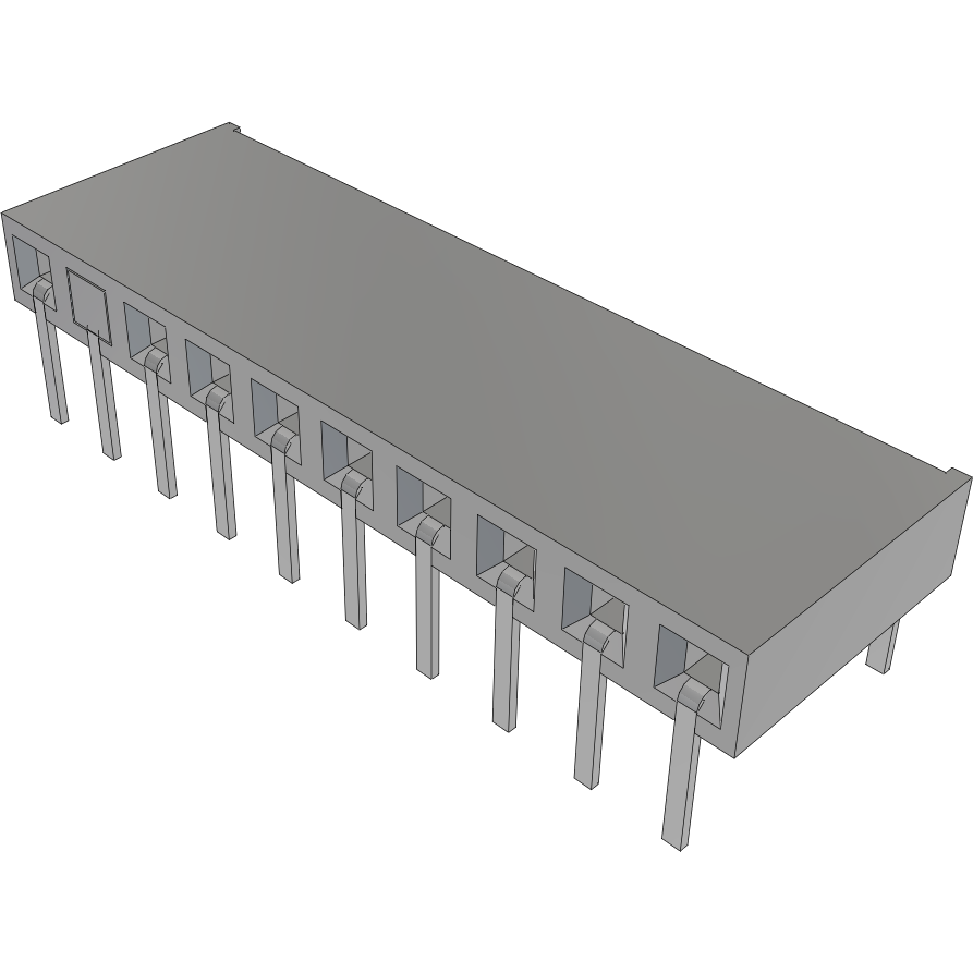 BCS-110-F-S-HE-002 by Samtec | Connector Headers and PCB Receptacles ...