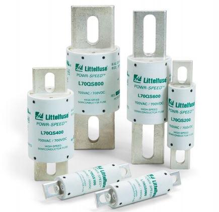 Littelfuse-L70QS060.V 保险丝 Fuse HRC Fast Acting 60A 700V Bolt Down Tap 25.4 X 73.03mm Melamine Box