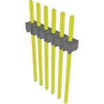 Conn Unshrouded Header HDR 6 POS 2.54mm Solder ST Top Entry Thru-Hole Bulk