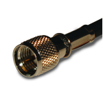 Conn Mini-UHF 0Hz to 2.5GHz 50Ohm Crimp ST Cable Mount PL Gold