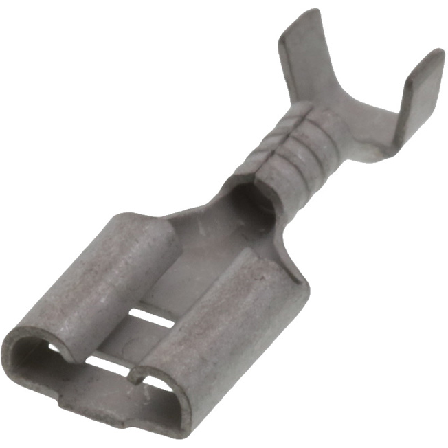 Molex-0190180024 Steckverbinderanschlüsse Quick Disconnect Terminal 12-14AWG Brass F 20.4mm Tin VibraKrimp™ Bag