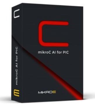 MikroElektronika-MIKROE-4079 Software Services mikroC AI for PIC Floating License Educational