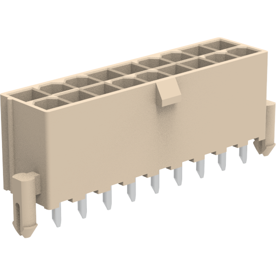 Amphenol-G87MP181212P1HR Connector Headers and PCB Receptacles Mini Power Plus Board Mount Connector Header