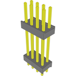 Conn Board Stacker HDR 8 POS 2.54mm Solder ST Top Entry Thru-Hole Bulk