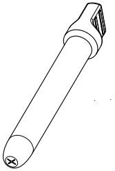 Delphi-F180100 Steckverbinderzubehör Connector Accessories Dummy Plug Straight Green