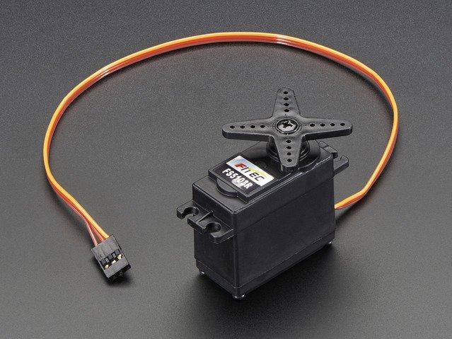 Adafruit Industries-154 Servo Motors Servo Motors DC Motor 5VDC 0.314N.m 1Shaft