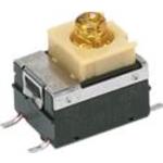 C&K-K6BLRD1.53NLV352 Schlüsseltaste Switch Key N.O. SPST 0.1A 30VDC 3VA 3N PC Pins Thru-Hole Automotive Box