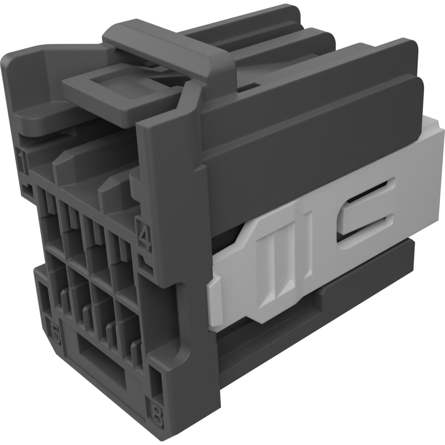 Molex-34729-0081 Steckverbinderleisten und Leiterplattenbuchsen Conn Wire to Board RCP 8 POS 2.54mm Crimp ST Thru-Hole Stac64 Tray