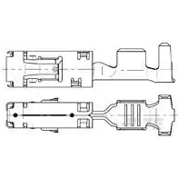 TE Connectivity-967542-2 Connector Contact Contact SKT Crimp ST Cable Mount 17-20AWG Reel