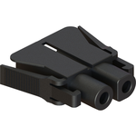 Conn Housing PL 2 POS 11.1mm Crimp ST Panel Mount