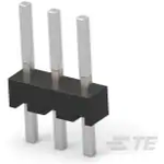 Conn Board to Board HDR 3 POS 2.54mm Solder ST Thru-Hole Carton