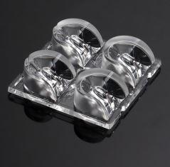 LEDIL OY-C16378_STRADA-2X2-FR Optical Lenses Round Optical Lens Clear PMMA Screw/Pin Box