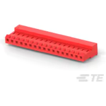 4-640428-7 TE Connectivity Connector Headers and PCB Receptacles 17P MTA156 22AWG RED - Arrow.com