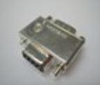 Amphenol Communications Solutions-FCE17E09AD210 Connettore D-subminiatura Conn D-Sub Adapter PIN/SKT 9/9 POS 1.37mm ST Cable Mount 18 Terminal 1 Port