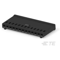 TE Connectivity-1-102241-1 Carcaza de cables discretos de conector Conn Housing RCP 13 POS 2.54mm Crimp ST Cable Mount Black Package