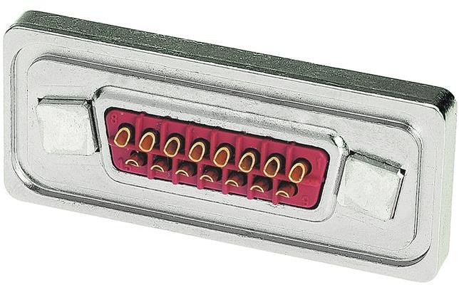 HARTING-09676508715 Steckverbinder, D-Sub Conn D-Sub F 50 POS Solder Cup ST Panel Mount 50 Terminal 1 Port