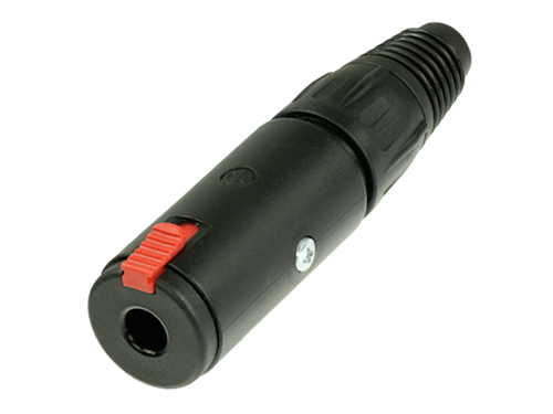 Neutrik Group-NJ3FC6-BAG Connector Audio and Video Conn 1/4" Phone Jack F 3 POS Solder ST Cable Mount 3 Terminal 1 Port