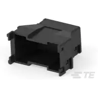 TE Connectivity-207604-1 连接器配件 Connector Accessories Strain Relief Straight Thermoplastic Red Bag