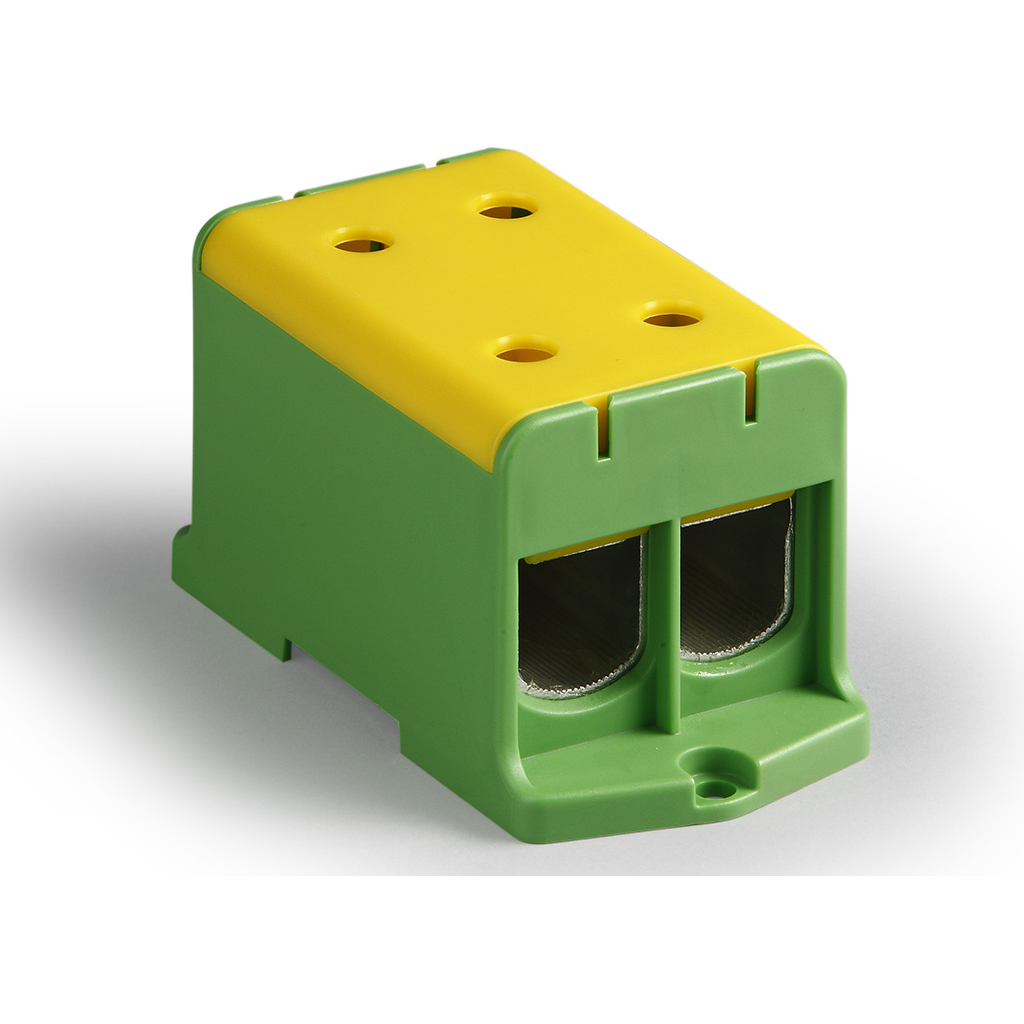 Molex-2016060690 Blocs de raccordement de terminaux Conn Terminal Block 4 POS 2mm Screw ST DIN Rail 380A/Contact