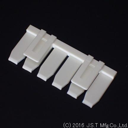 JST Manufacturing-YLS-12V Steckverbinderzubehör Connector Accessories Retainer 12 POS 300VAC 6A Polyamide Ivory Bag