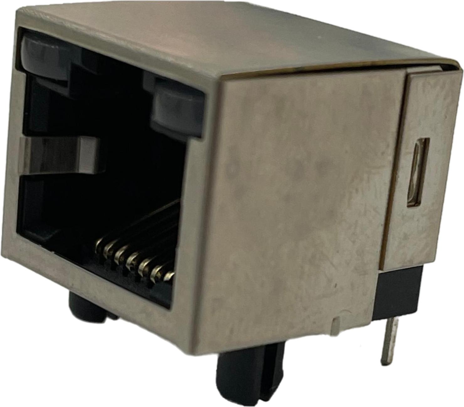 ADAM TECH-MTJ-88ARX1-FSM-LP Steckverbinder, Telefon und Telekommunikation Conn RJ-45 F 8 POS 1.02mm Solder RA Thru-Hole 12 Terminal 1 Port