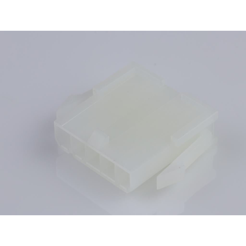 Molex-39014052 Carcaza de cables discretos de conector Conn Housing PL 5 POS 4.2mm Crimp ST Panel Mount Natural Mini-Fit Jr. Bag