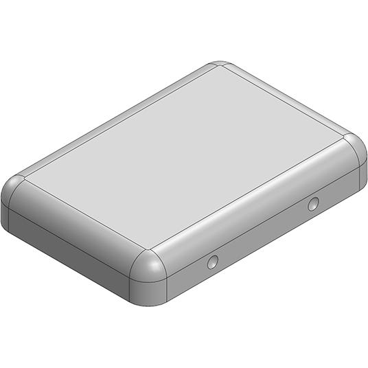 Masach Tech-MS156-10C-NS null 16 x 11 x 2.6mm Two-piece Drawn-Seamless RF Shield/EMI Shield COVER (Nickel-Silver)