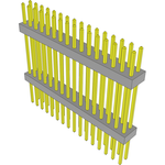 Conn Board Stacker HDR 32 POS 2mm Solder ST Thru-Hole Bulk