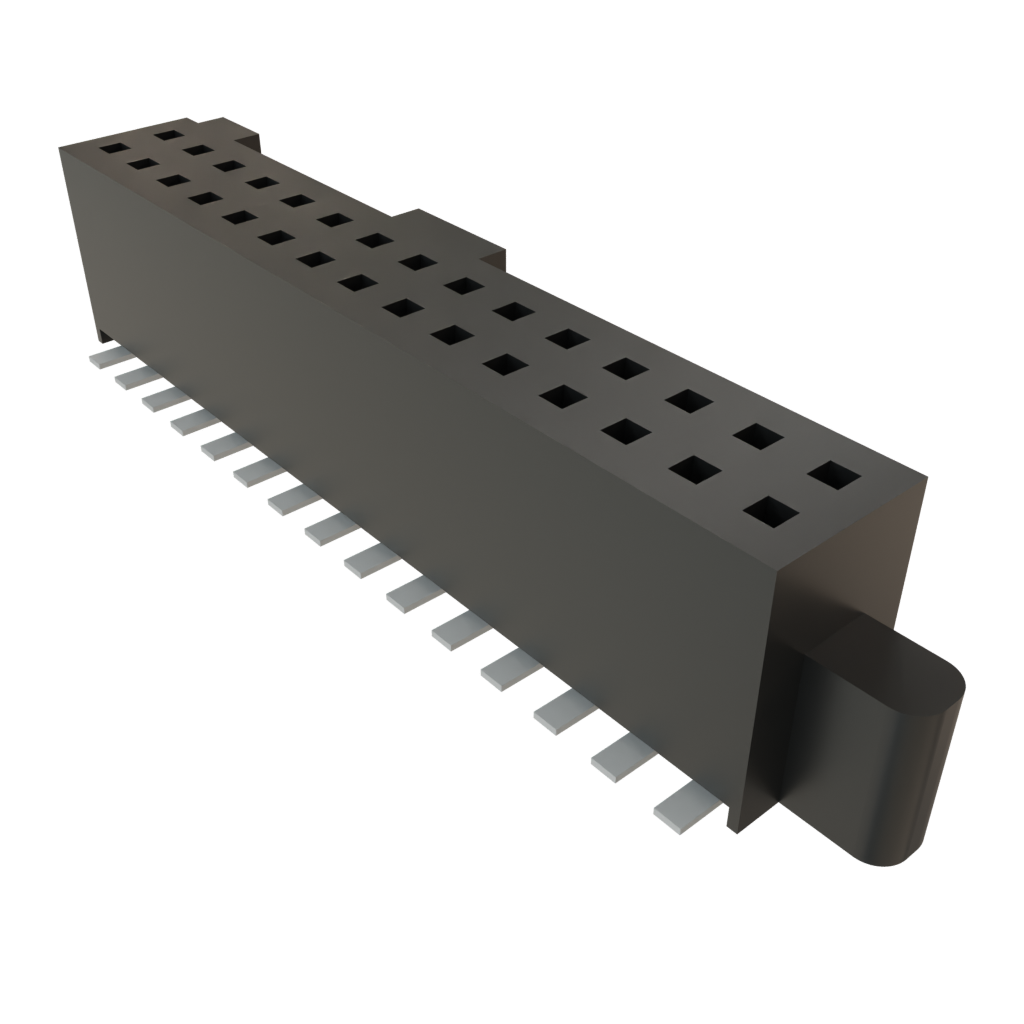 Samtec-SFML-115-T2-S-D Embases de raccordement et réceptacles PCB Conn Socket Strip SKT 30 POS 1.27mm Solder ST SMD TIGER EYE™ Tube