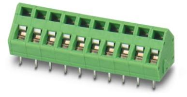 PHOENIX CONTACT-1745496 Connector Terminal Blocks Conn PC Terminal Block 5 POS 5mm Solder Thru-Hole 16A Cardboard