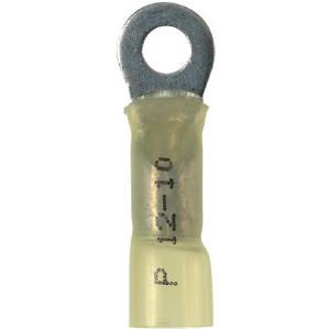 Panduit-PH10-8R-E Steckverbinderanschlüsse Ring Tongue Terminal 10-12AWG Copper Yellow 30.98mm Tin Bag