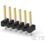 TE Connectivity-85829-6 连接器插头及 PCB 插座 Conn Unshrouded Header HDR 6 POS 3.96mm Solder ST Top Entry Thru-Hole Carton