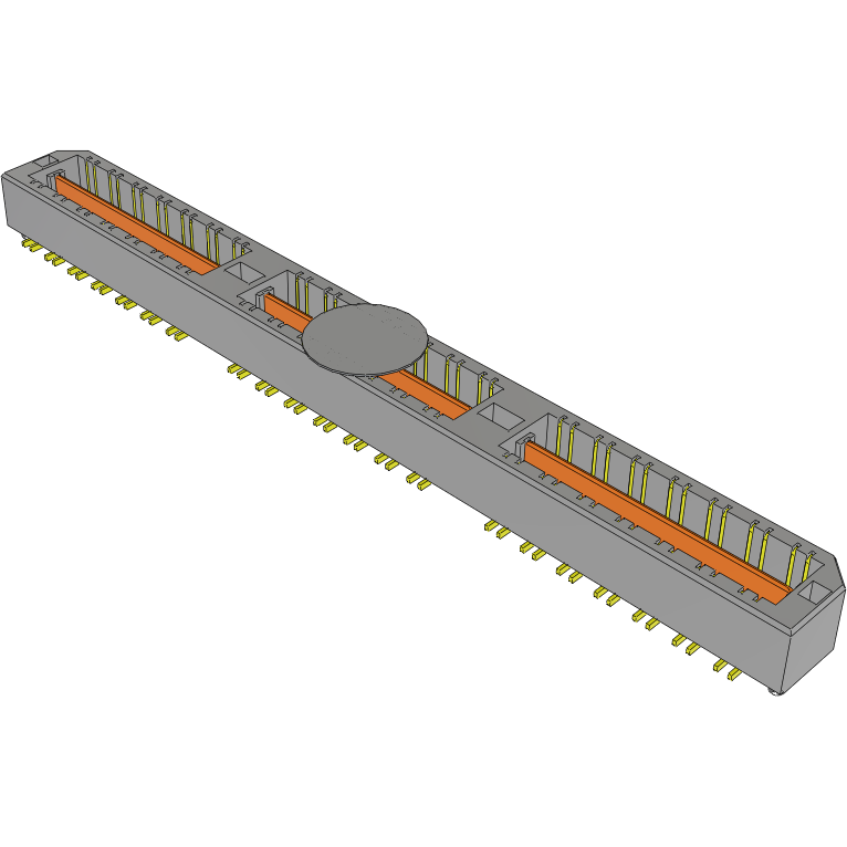 Samtec-QTE-042-01-H-D-DP-A-K Embases de raccordement et réceptacles PCB Conn High Speed Micro Plane HDR 84 POS 0.8mm Solder ST Top Entry SMD Tray