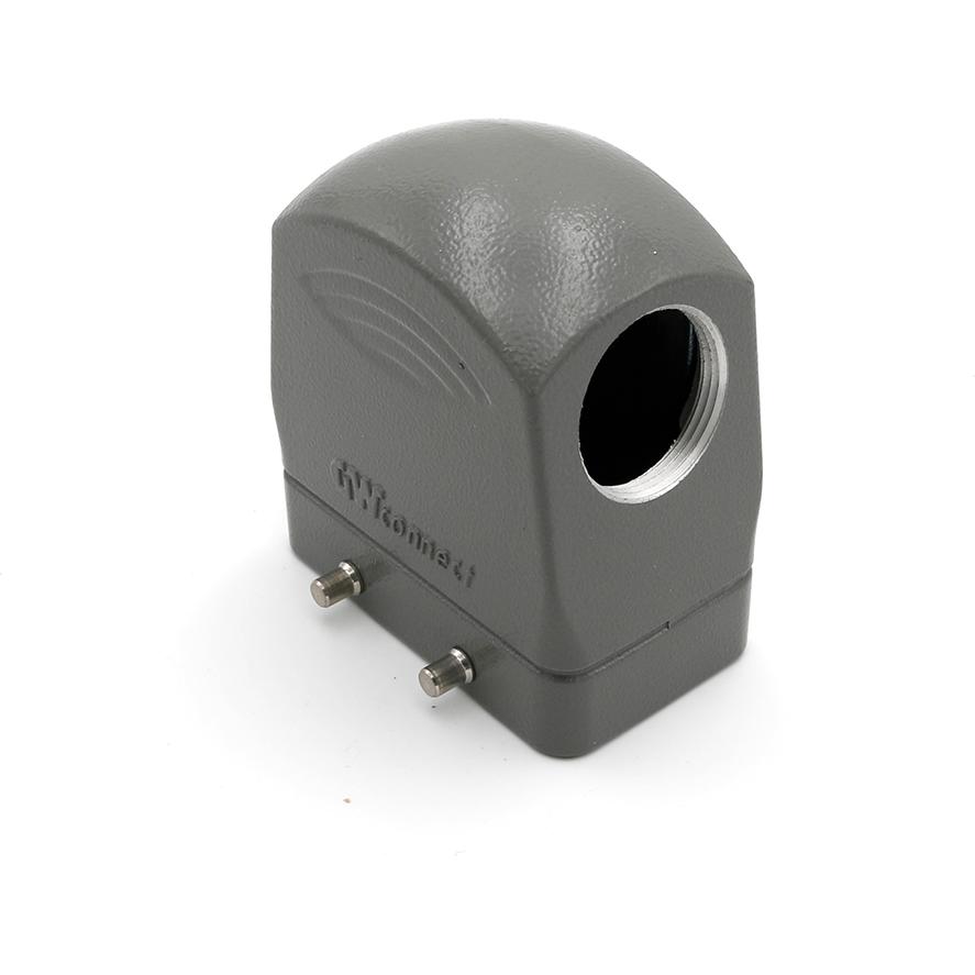 Molex-936011651 Schrumpfbalgenadapter Hood 90° 10 Shell Size Polyester Powder Die Cast Aluminum GWconnect®