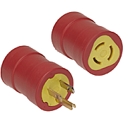 Molex-1301510002 电源连接器 Conn Power Adapter M/F (2Power/1Ground)/(2Power/1Ground) POS ST Cable Mount 2 Port Safeway®