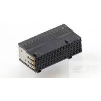 TE Connectivity-5120791-1 Face arrière de raccordement Conn Hard Metric RCP 50 POS 2.5mm Press Fit RA Thru-Hole Tube