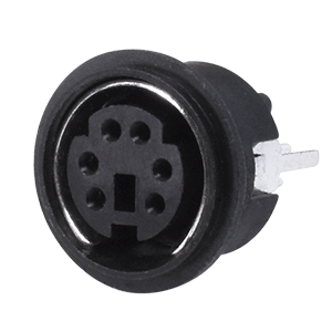 Same Sky (formerly CUI Devices)-MD-60SV Steckverbinder, rund Conn Circular DIN SKT 6 POS Solder ST Thru-Hole 6 Terminal 1 Port