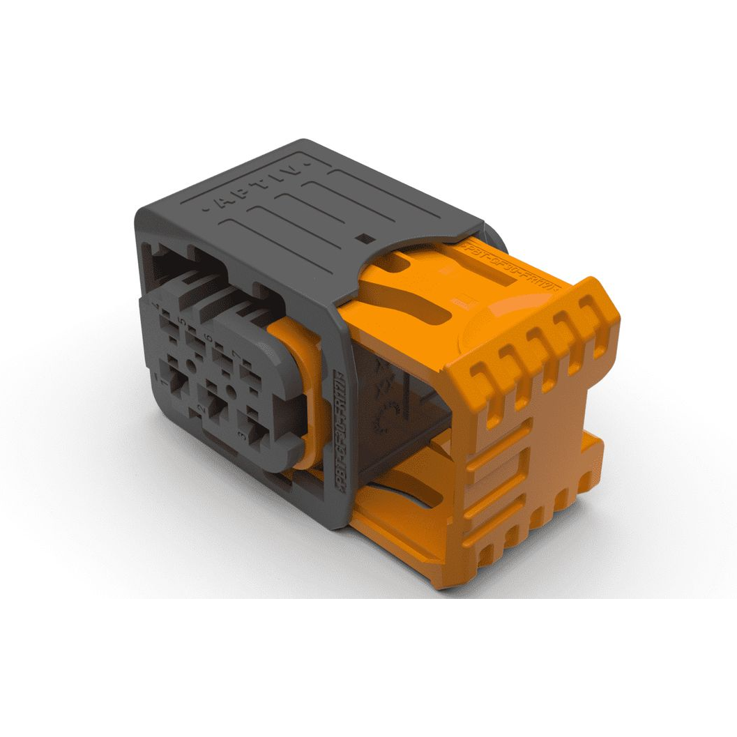 Delphi-33285164 Einzeladersteckverbinder, Gehäuse Conn Housing F 7 POS Crimp ST Cable Mount Black