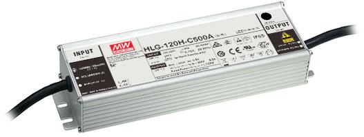 MEAN WELL-HLG-120H-C1400AB LED Power Supplies AC/DC LED Power Supply 151.2W Single 7-Pin