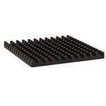 Heat Sink Passive BGA Pin Array Adhesive Aluminum 8°C/W Black Anodized