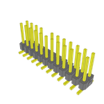 Conn Unshrouded Header HDR 24 POS 2.54mm Solder ST Top Entry SMD Tube