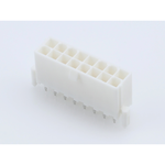 Conn Wire to Board HDR 16Power POS 4.2mm Solder ST Top Entry Thru-Hole Mini-Fit Jr Tray