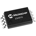 Microchip Technology-23A512-I/ST SRAM-Chip SRAM Chip Sync Single 1.8V 512K-bit 64K x 8 25ns 8-Pin TSSOP Tube