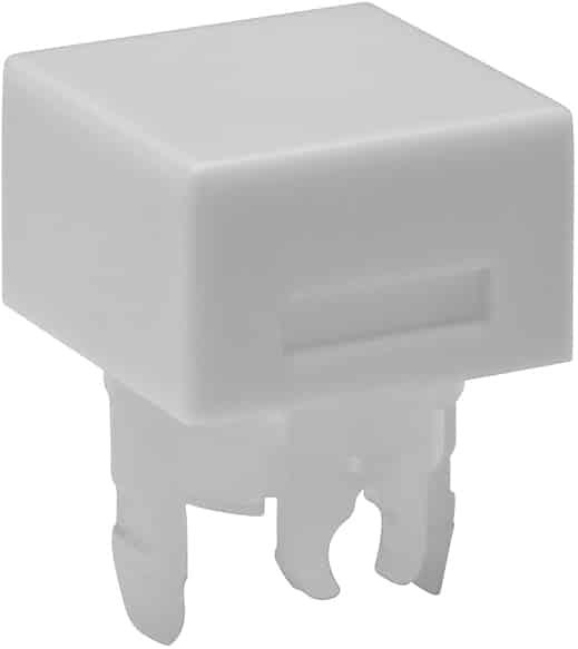 NKK Switches-AT4035B Accesorios del interruptor Switch Access Square Nonilluminated Cap Push Button Switch